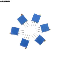 10 шт. 3296 Вт 1 к 2 к 5 к 10 к 20 к 50 к 100 к 200 к 500 к 1 м 1 Ом отделка горшок триммер Тип потенциометра для Arduino
