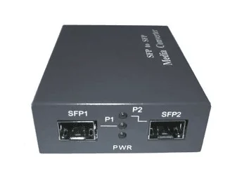 

OEO optical fiber amplifier single /multi-mode fiber optic transceiver Gigabit SFP-SFP fiber optic repeater without module