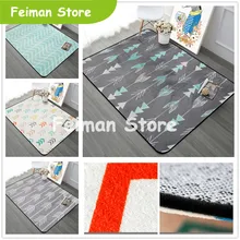 Скандинавские простые ковры для гостиной, дома, спальни, ковры, модный музыкальный коврик для пола, журнальный столик, ковер, мягкий бархат