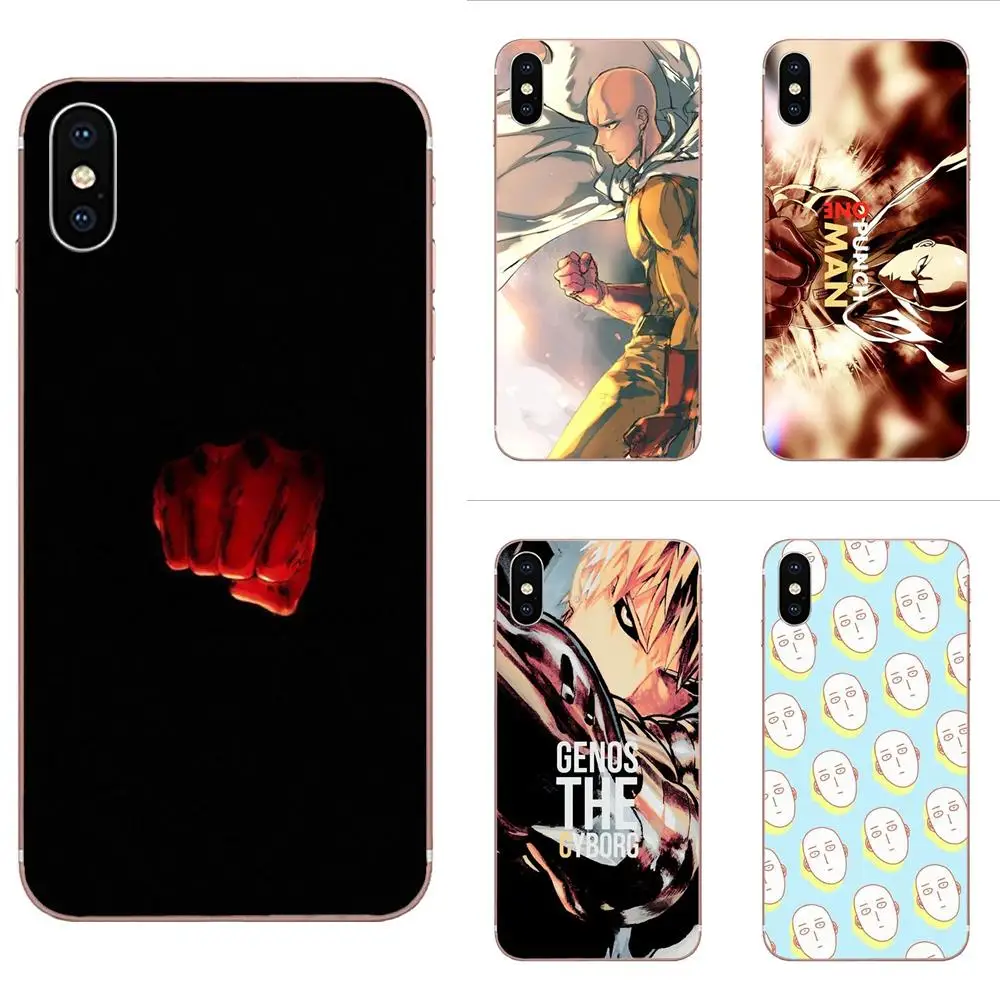 For Huawei P7 P8 P9 P10 P20 P30 Lite Mini Plus Pro Y9 Prime P Smart Z 2018 2019 Soft Capa Case Anime One Punch Man Saitama | Мобильные