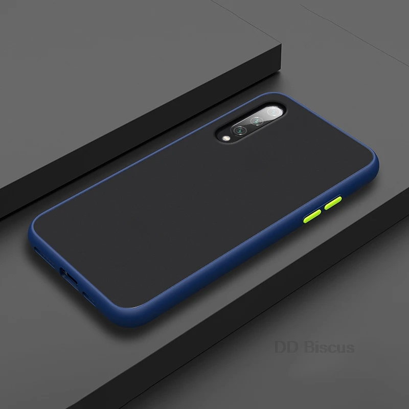 Противоударный защитный чехол для huawei Nova 5T P30 Pro P20 Lite Y5 Y6 Y7 Honor 20S 9X 8A mate 20 Pro 30 матовый защитный чехол - Цвет: Синий
