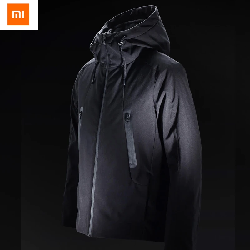 Новейший пуховик Xiaomi с 90 точками, с регулировкой температуры, зарядка, сокровище, мощность от 40 до 50 градусов Цельсия