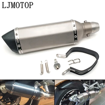 

36-51mm Universal Modified Motorcycle Exhaust Muffler with DB Killer For Honda CB650F VTR1000F VFR750 800 VF750 CBR929 600 954RR