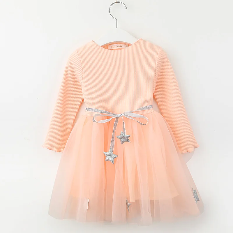 Mayfair Cabin/платье принцессы с пентаграммой для девочек брендовая одежда для девочек платье для девочек в европейском и американском стиле детское платье - Цвет: Pink  AZ1490