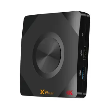 

Clearance X99mini 6K TV Box 4GB+64GB Android 9.0 Allwinner H6 Quad Core 2.4G/5G WiFi Set Top Box