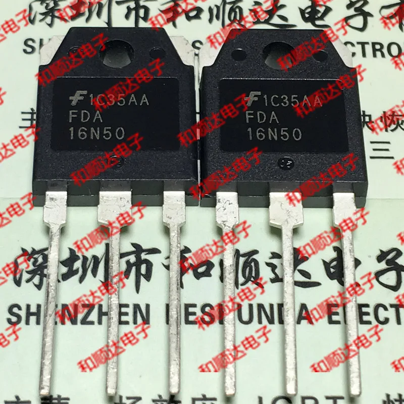 /2 шт./FDA16N50 TO-3P 500V 16A
