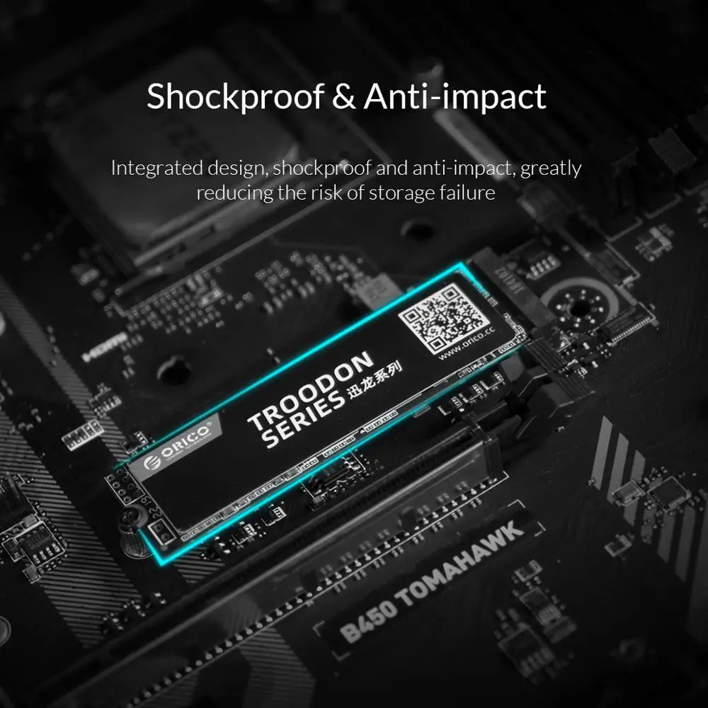 ORICO M.2 NVME SSD 128 ГБ 256 512 1 ТБ M2 PCIe 2280 мм Внутренний твердотельный жесткий диск для