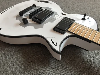 

Ёsp ltd model in white;maple fretboard;free shipping