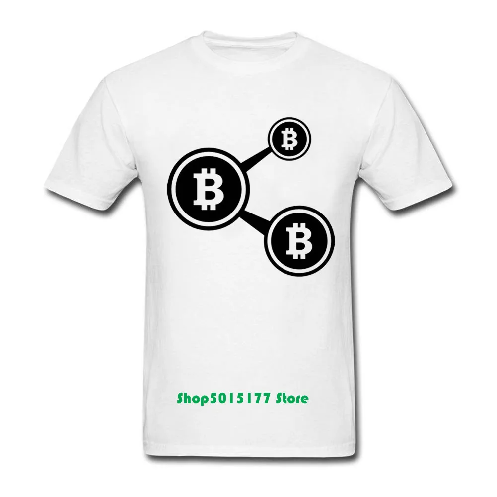 Мужская футболка с надписью Bitcoin смешная 3 Like Mechanical gear цена биткоина принтом