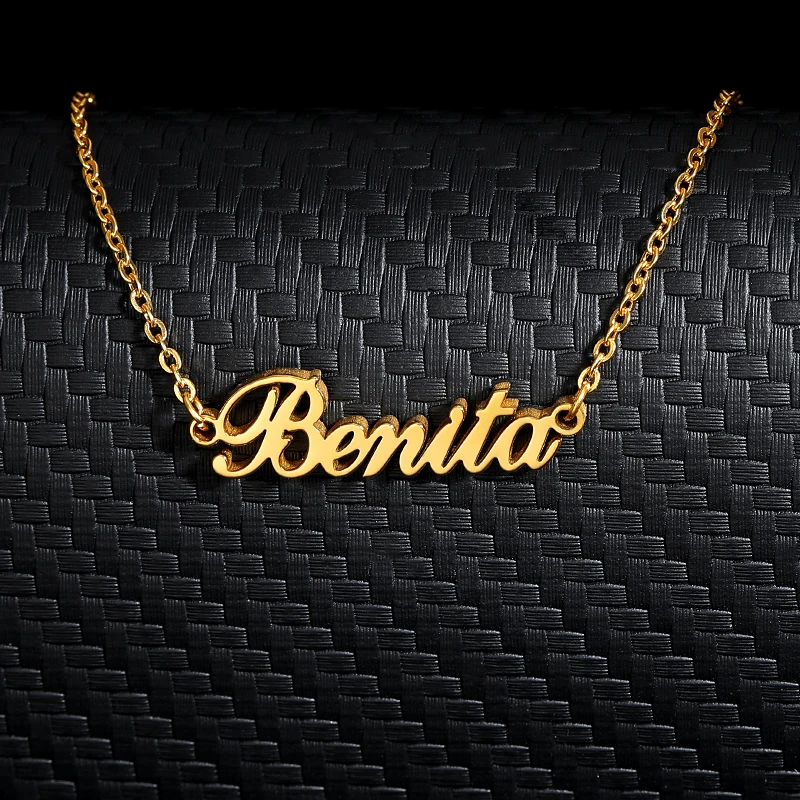 Personalized Name Necklace Pendant Font 