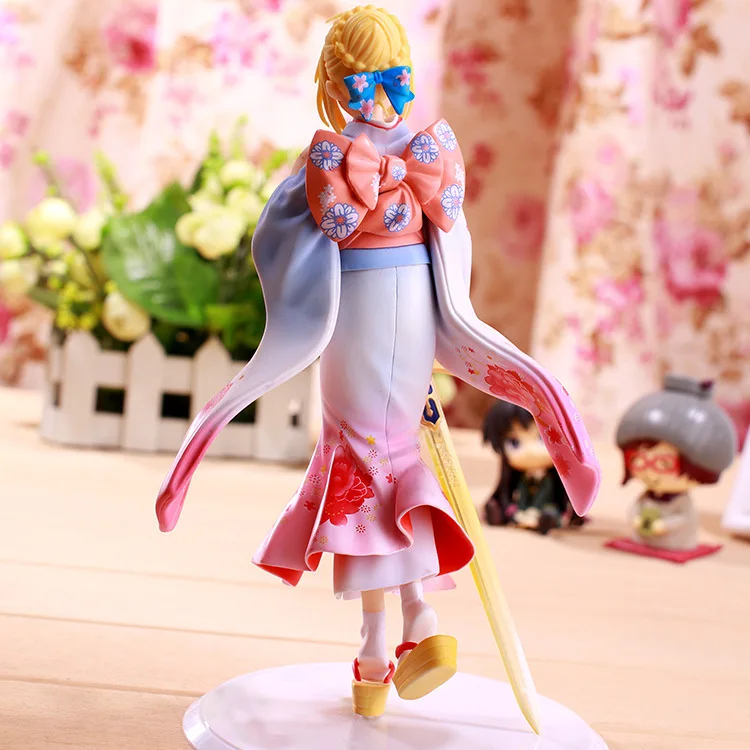 Aniplex Fate/Stay Night SABER Цин Чжэ кимоно платье SABER Ceiba Garage Kit