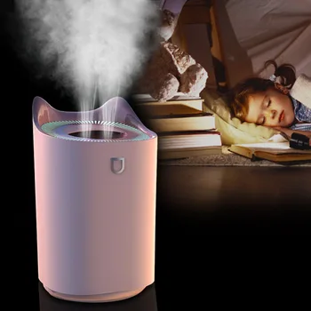 

New Style Humidifier USB Mass Cold Spray Large Spray Office Desk Top USB Charging Cleaner Cross Border Hot Selling