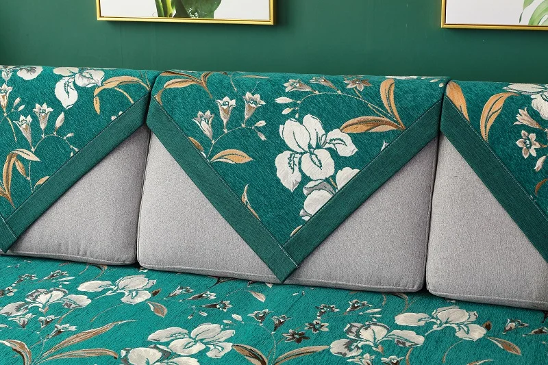 Нордическая синель диван покрытие ткань Нескользящая Анти-Грязная Защита Подушка для домашнего животного собаки диване чехол для дивана спинка полотенце четыре сезона