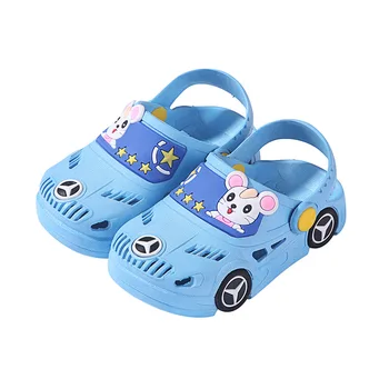 

New Kids Sandals Summer Fashion Car Shoes Breathable Boy Girl Sandals Toddler Girl Sandals Hollow Out Beach Shoes