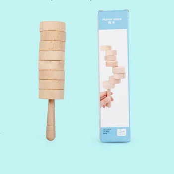 

1 Set Durable Reusable Lightweight Balancing Block Puzzel Toddler