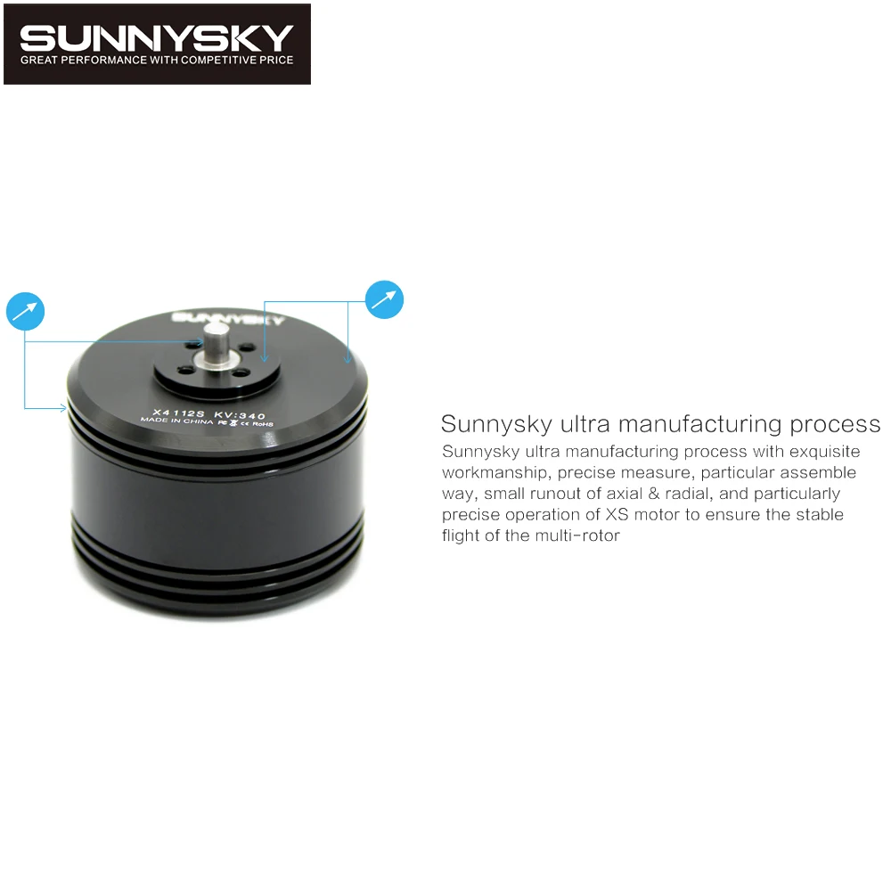 Бесщеточный двигатель Sunnysky X4112S 340KV/450KV 1 шт.|motor for|outrunner brushless motorbrushless motor |