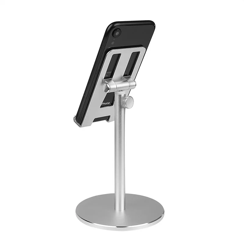 Aluminum Alloy Tablet Phone Holder Adjustable Tablet Desktop stand For iPhone X Mobile Phone Mount For iPad Air Pro 10.5 Stand
