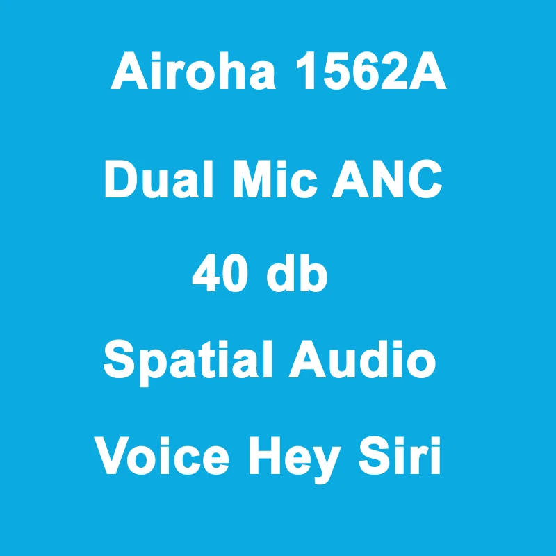 1562a tws anc pro беспроводные наушники-вкладыши bluetooth V5.2 пространственное аудио 12D super