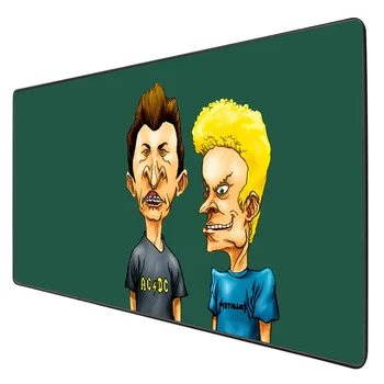 

XGZ Beavis and Butt-head CartoonLarge size mouse pad computer desk pad notebook keyboard pad rubber anti-skid waterproof carpet