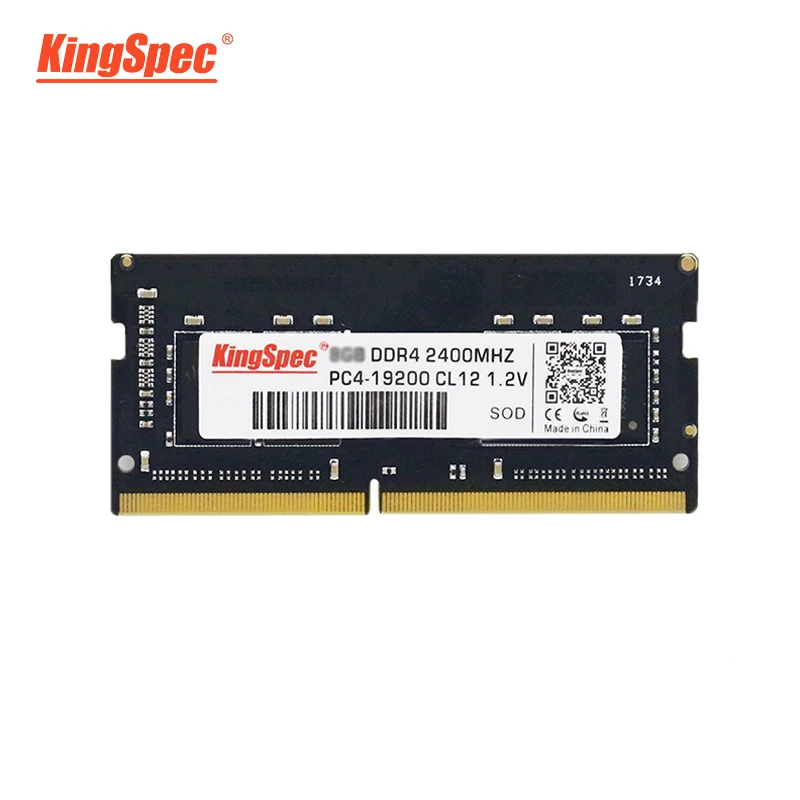 KingSpec оперативная Память ddr4 4 ГБ 8 16 2400 МГц память sodimm Гб для ноутбука ram DDR4 1 2 V