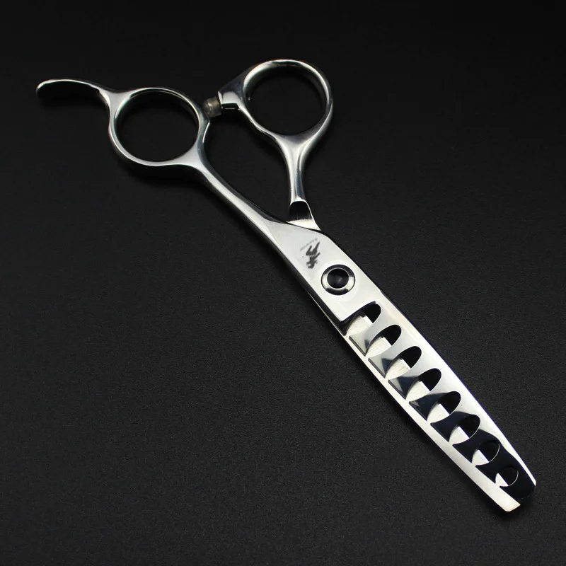 Freelander 440C 6 дюймов Парикмахерские филировочные ножницы Профессиональные Парикмахерские филировочные ножницы зубы срезанные ножницы