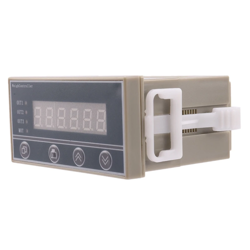 

Load Cell, Weight Sensor, 220V High Precision Weighing Controller Weight Indicator 6-Digit LED Display US Plug