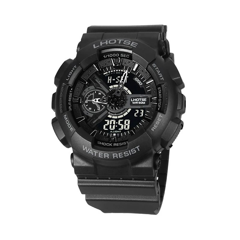 Часы gshock мужские спортивные водонепроницаемые электронные белые ударопрочные в