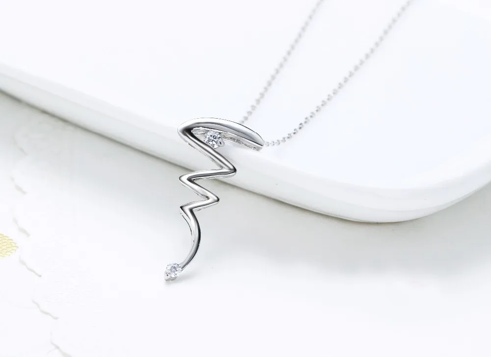 lightning necklace silver (6)