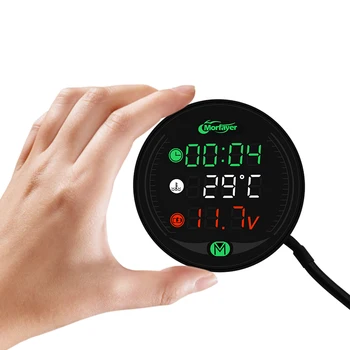 

Motorcycle Gauge Display Table Voltmeter Water Temp Clock Time Charge For Honda CR80R CR85R CRF150R CR125R CR250R CRF250R SL230