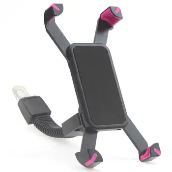 

Motorcycle Mobile Phone Holder Stand Motorbike rearview mirror Mount Bracket for iphone samsung huawei xiaomi VIVO OPPO LG