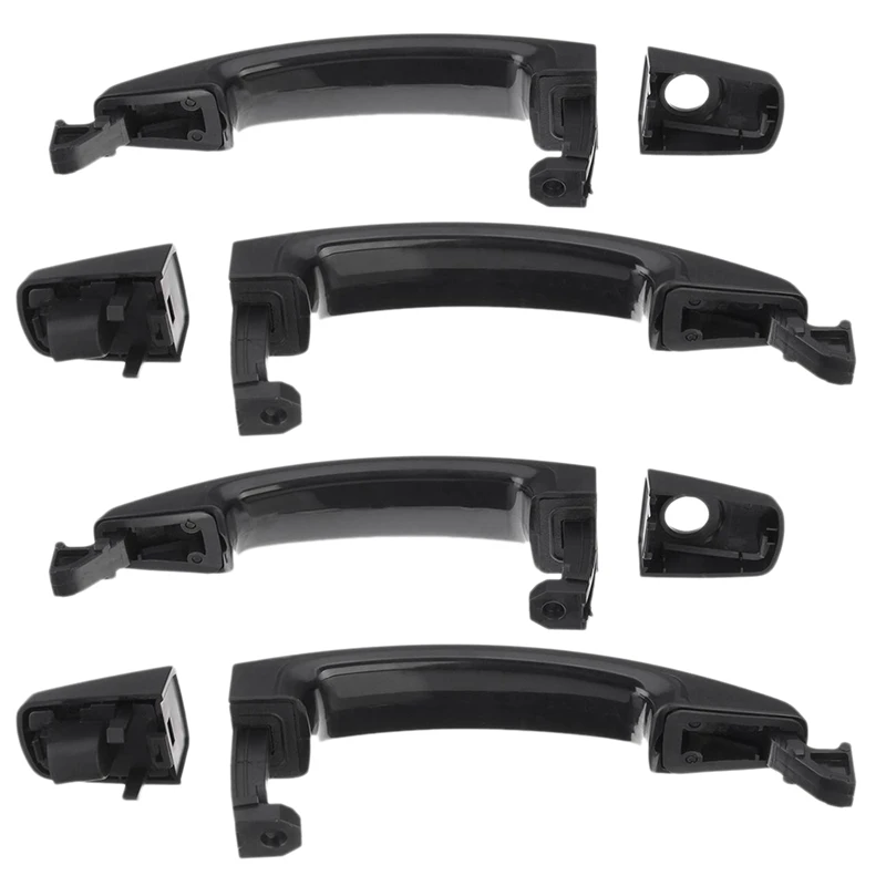 

For Chevrolet Aveo 2007 2008 2009 2010 2011 4 Pcs/Set Front Rear Left & Right Exterior Outside Door Handle 96468254 25972958