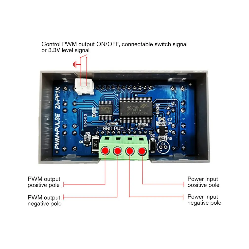 ZK PP1K PWM импульсная Частота Рабочий цикл регулируемый модуль прямоугольная волна