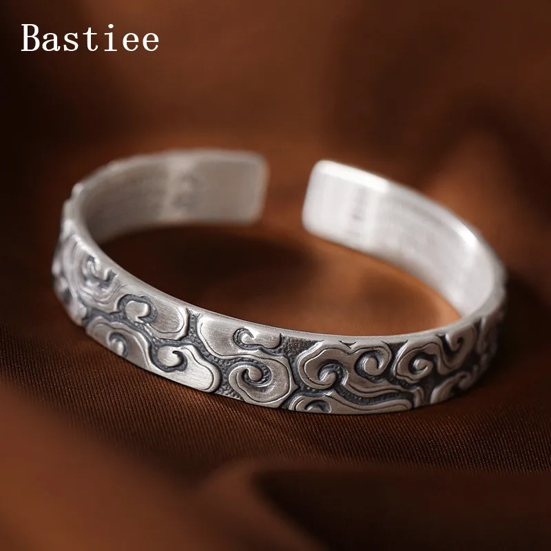 Bastiee Silver 925 Bracelet Woman Silver Bangles For Women Hmong
