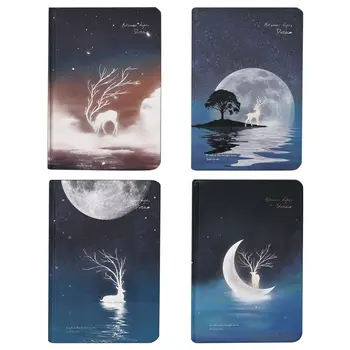 

Cute Luminous Notebook Diary Paper Drawing Sketchbook Noctilucent Office Supply 090F