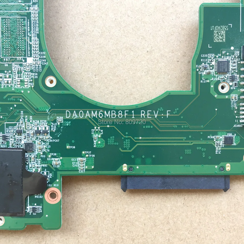 Finest  Laptop Motherboard P41F DA0AM6MB8F1 0R9T31 R9T31 with i5-5200U DDR3L Independent Graphics For DELL 