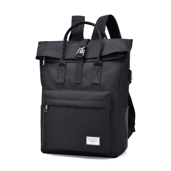 

Backpack Folding Canvas Student Computer Backpack Oxford Cloth Outdoor Leisure Sports Travel Portable Backpack