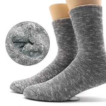 

Solid Color Men Short Socks Newly Autumn Winter Warm Sock Fashion Casual Amkle Sock Male Cotton Crew Socks Wool Mens Socks