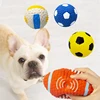 Squeaker French Bulldog Pet Ball Toys for Small Medium Dogs Rubber Puppy Dog Chew Toy Shiba Inu Balls mascotas Accessories