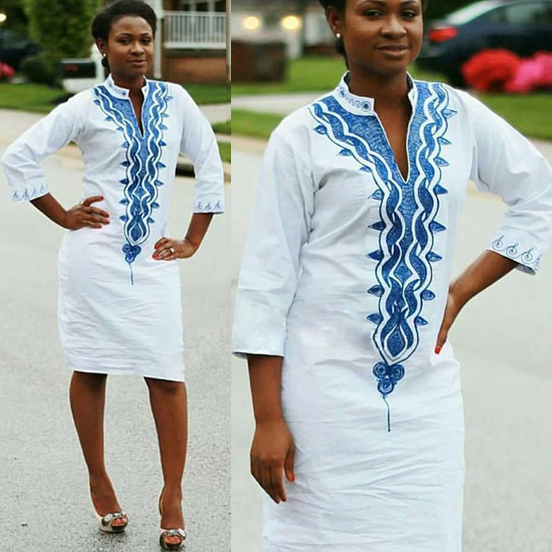 african embroidery dresses