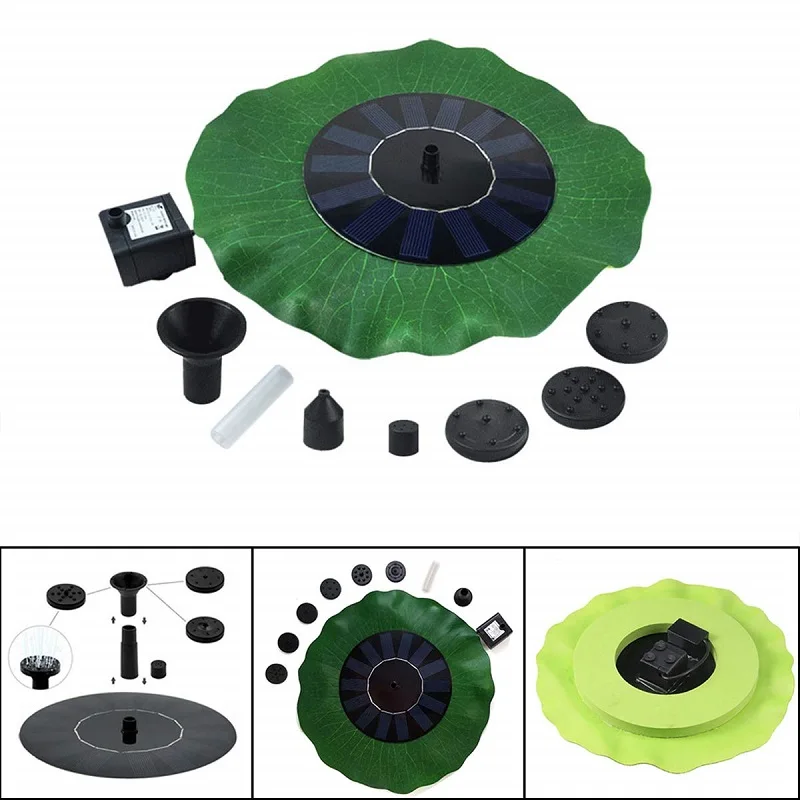 Морской водяной насос Солнечный пруд фонтан насос с питанием от солнечной панели водяной насос плавающий насос для Садовый бассейн, Пруд аквариум