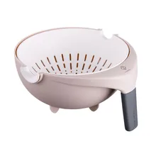 Самобалансирующийся дуршлаг для воды, кухни, фруктов, овощей корзина для белья держит продукты питания вертикально лучшие дуршлаги