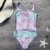 7-14 Лет Fish Pattern Baby Girls Swimwear Beach Summer Kids One Piece Swimwear Swimsuit 2021 Детский Монокини Купальник348