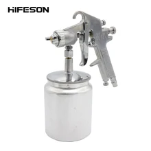 Распылитель воздуха распылитель кисть Gun1.5mm 600cc HF-71SPneumatic мини Краски пистолет-распылитель средство аэрозольный распрыскиватель ручка для автомобилей коммерческих Краски ing ящик для инструментов