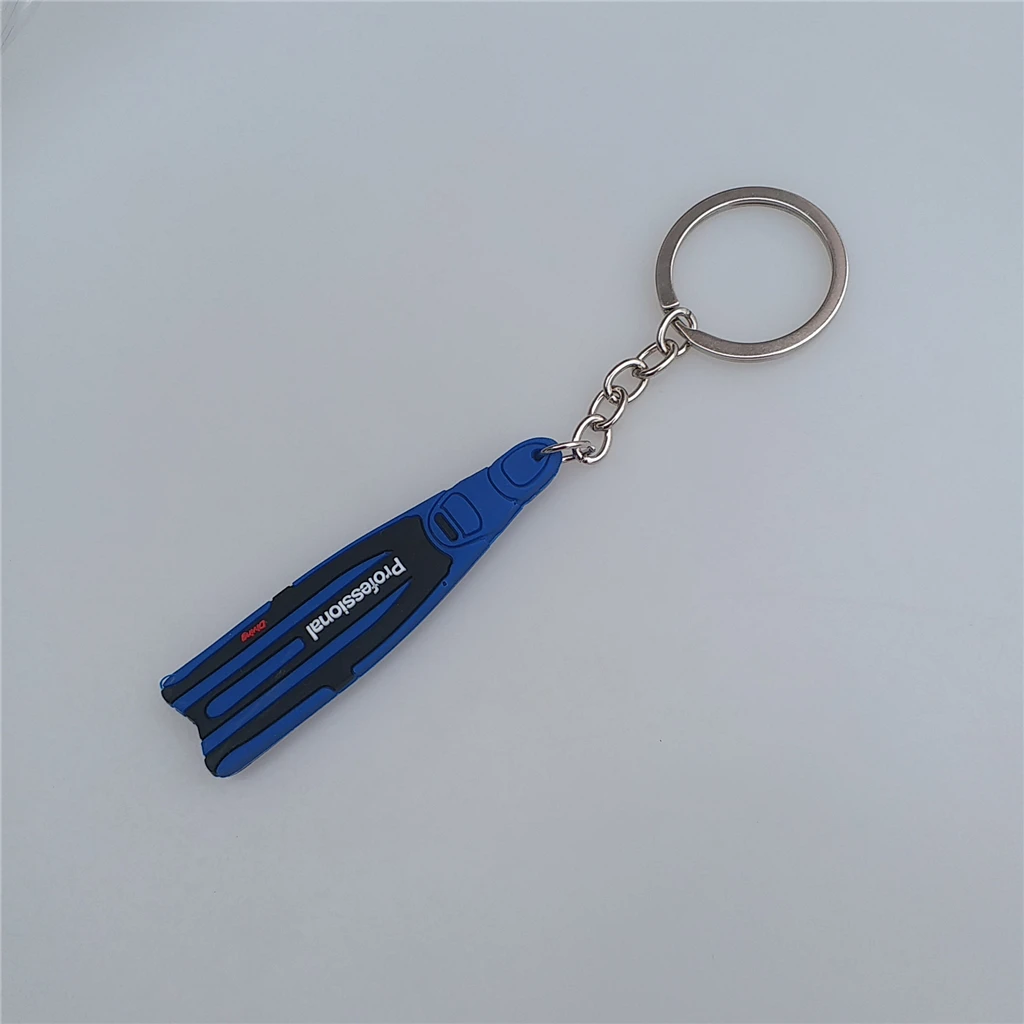 Scuba Diving Fins Flippers Key Chain Holder Keyring Keychain Key Chain Flipper Keychain Keyring for Swimming Diving