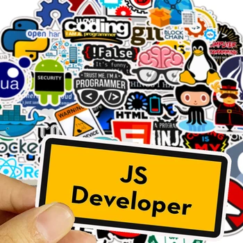 

Have 50 PCS Programming Sticker Technology Software Programs Data Computer Stickers for Geek DIY Computer Laptop Phone PS4