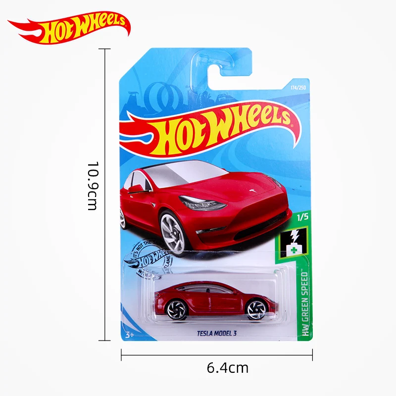 Hot wheels 1:64 Tesla MODEL 3 S модель автомобиля из сплава Литые и игрушечные автомобили