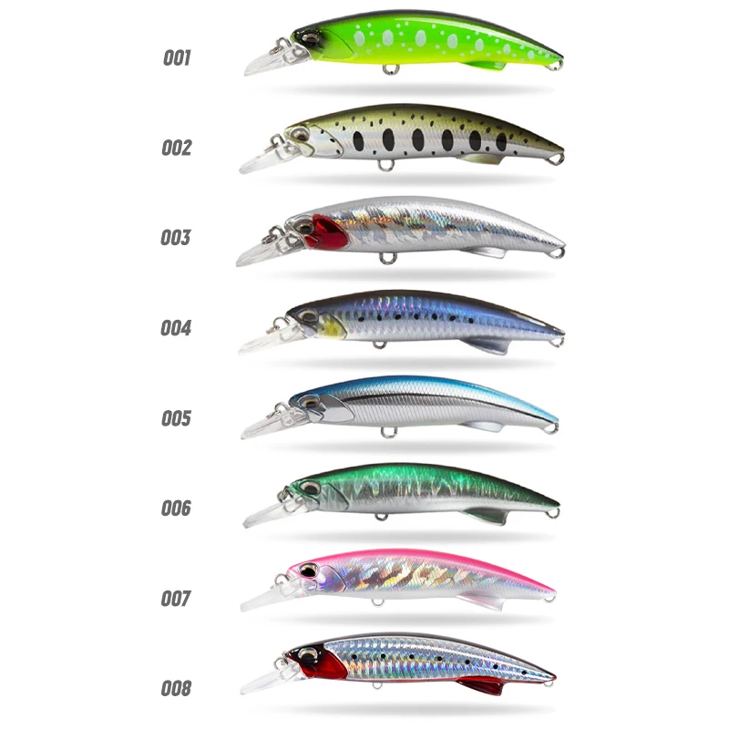 D1 Heavy Minnow Fishing Lure 92mm/40g 110mm/60g Sinking Laser Artificial  Hard Wobblers Isca For Bass Tuna Pesca Fishing Tackle - AliExpress