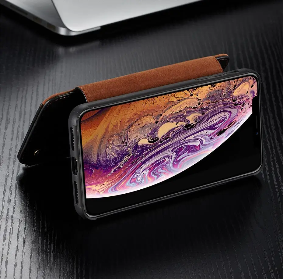 Деловой флип-кошелек чехол для iPhone 6 6s 7 8 plus, Модный чехол из искусственной кожи, чехол-кошелек для IPhone X XS XR XSMax