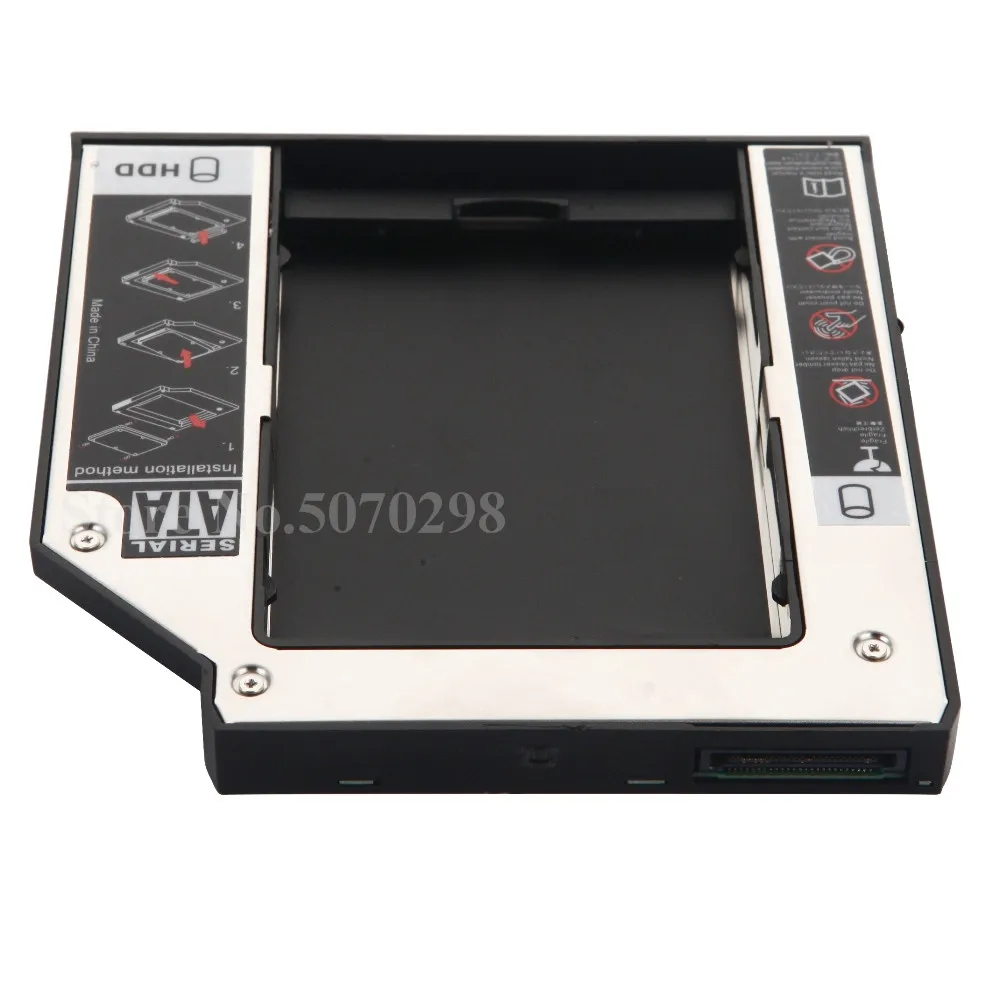 2-й SATA-to-PATA HDD SSD Оптический отсек жесткий диск ультрабай Caddy адаптер для lenovo ThinkPad R60 R60E R60i R61 R61E R61i