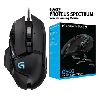

Logitech Series Mouse G403/G502/MX518/G402/G302/G102Second generation/G300s wired Gaming Mouse Desktop/ Laptop Gamer gaming pc
